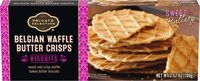 Belgian Waffle Butter Crisps, Belgian Waffle Butter