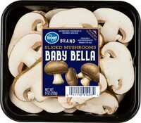Sliced Mushrooms Baby Bella