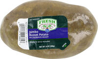 Microwave-ready jumbo russet potatoe