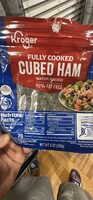 Cubed ham