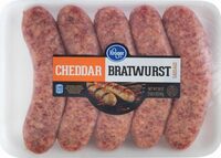 Cheddar bratwurst