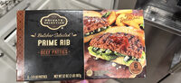 Butcher Selected Prime Rib Beef Patties
