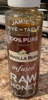 Vanilla Bean Infused Raw Honey
