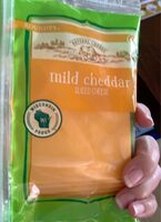 Mild cheddar sliced cheese