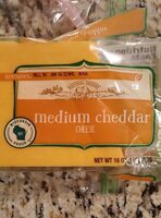 Medium Cheddar cheese