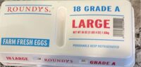 18 Grade A Large Farm Fresh Eggs