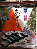 Nagai's, roasted seaweed sushinori