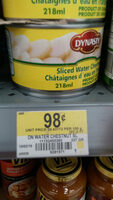 Sliced Water Chestnuts