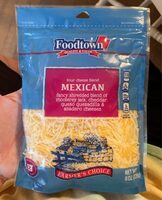 Four cheese blend mexican