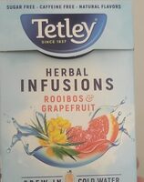 Herbal infusions rooibos grapefruit
