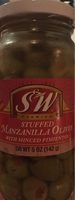 Stuffed manzanilla olives
