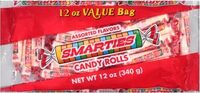 Smarties assorted flavor candy rolls value