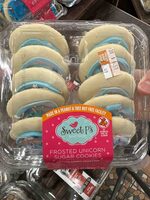 Frosted Unicorn Sugar Cookies