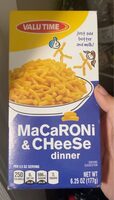 Macaroni & cheese dinner