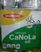 100% Pure Canola Oil