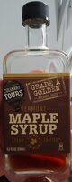 Grade A Golden Vermont Maple Syrup