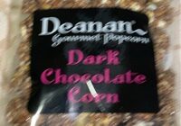 Dark chocolate popcorn
