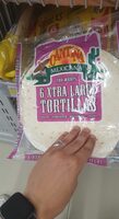6 xtra large tortillas