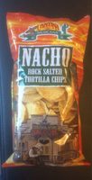 Nacho rock salted tortilla chips