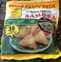 Spinach-Paneer Samosa