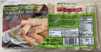 Pork lumpia with shrimp