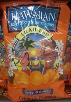 Hawaiian kettle style potato chips - Luan BBQ