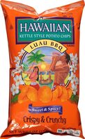 Kettle Style Potato Chips Luau BBQ