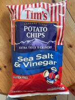 Potato chips sea salt & vinegar