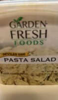 Deviled egg pasta salad