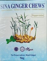 Ginger Chews With Peppermint