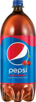 Wild cherry flavored cola soda