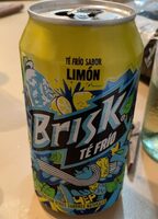 Brisk Iced Tea Lemon 12 Fluid Ounce Aluminum Can