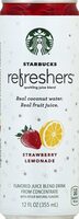 Refreshers strawberry lemonade sparkling juice blend