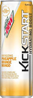 Mountain dew kickstart pineapple orange mango
