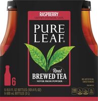 Leaf raspberry real brewed tea