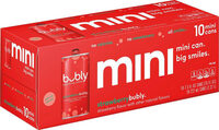 Strawberry sparkling water