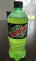 Zero sugar soda