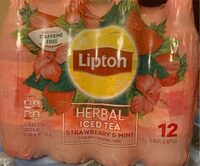 Lipton Herbal Iced Tea Strawberry & Mint
