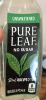 PURE LEAF Real Brewed Tea UNSWEETENED NO SUGAR