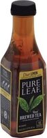 Leaf diet lemon real brewed tea
