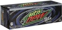 Pitch black soda