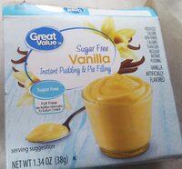 Sugar free vanilla instant pudding & pie filling