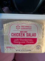 White Meat Chicken Salad With Cranberries, Celery And Pecans