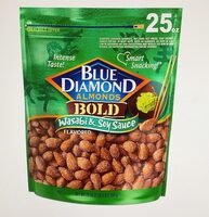 Wasabi and Soy almonds