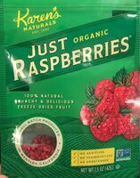 Organic Just Raspberries