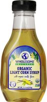Wholesome organic light corn syrup