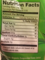 Organic Cane Sugar