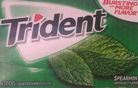 Trident spearmint slim pack