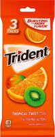 Tropical twist sugar free gum