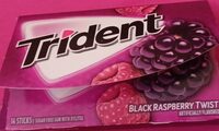 Black raspberry Twist gum